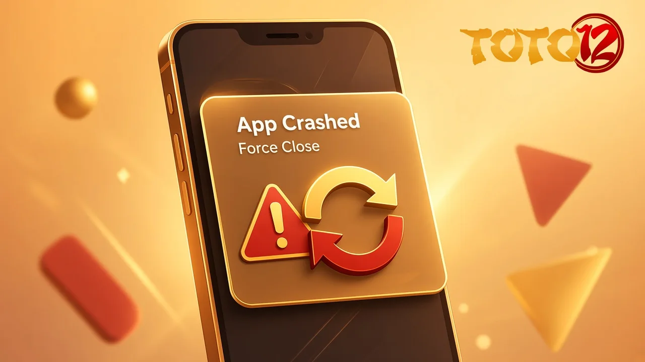 Aplikasi toto12 tidak terbuka