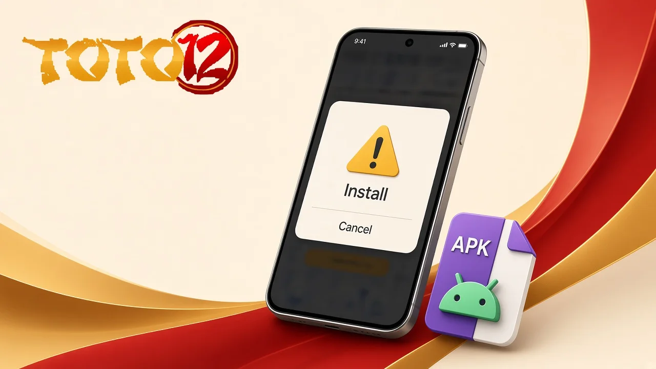 APK toto12 tidak bisa diinstal