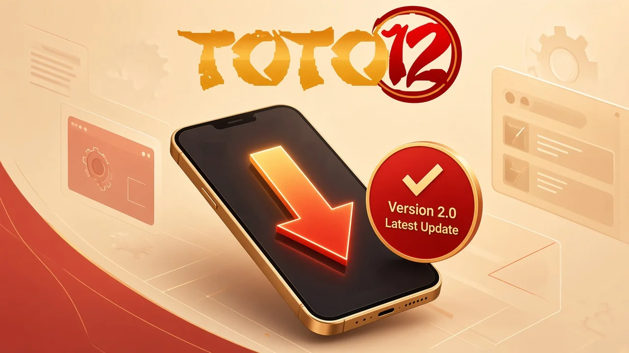 Cek toto12 APK sebelum update